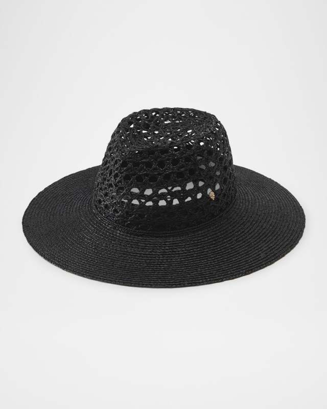 Kendra Raffia Lace Fedora